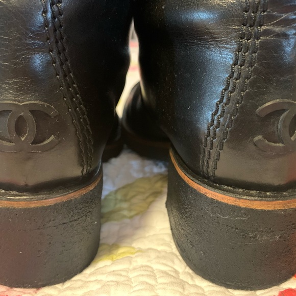 Chanel Leather Boots - Picture 6 of 14